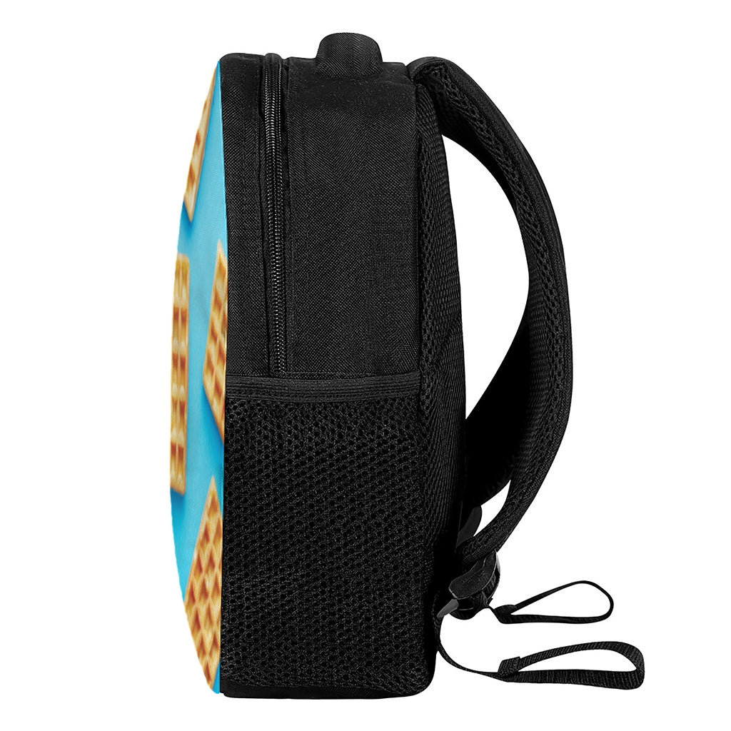 Fresh Waffles Print Casual Backpack