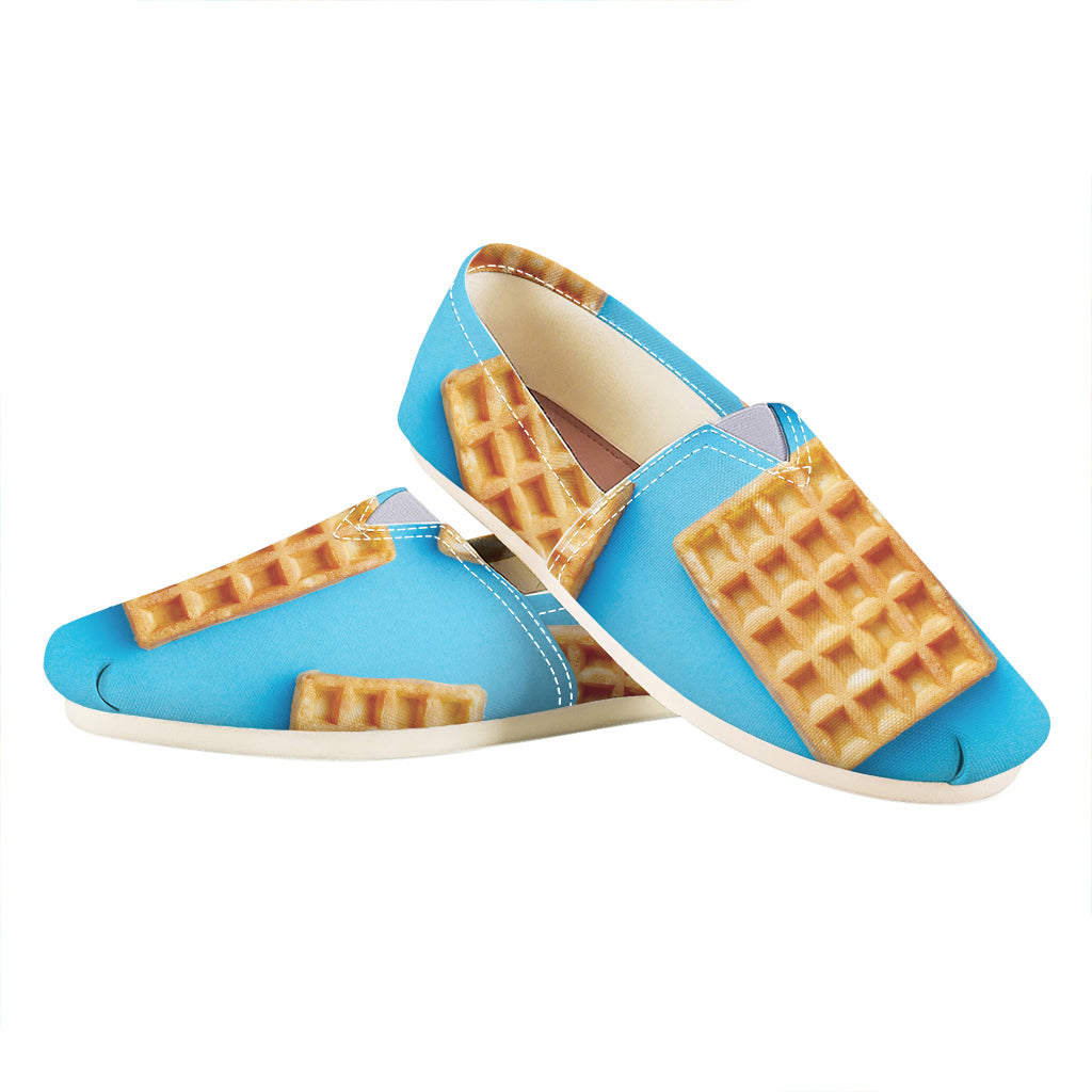 Fresh Waffles Print Casual Shoes