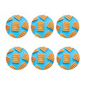 Fresh Waffles Print Coaster Set