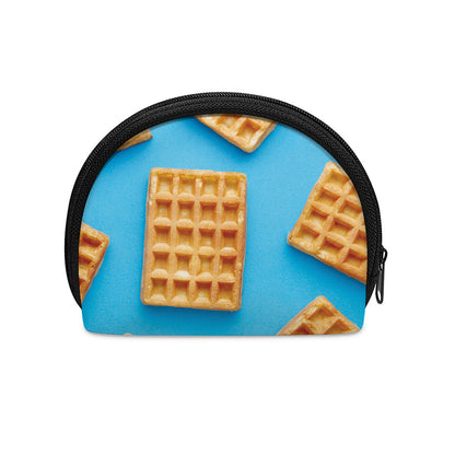 Fresh Waffles Print Coin Purse