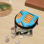 Fresh Waffles Print Coin Purse