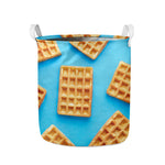 Fresh Waffles Print Collapsible Laundry Basket
