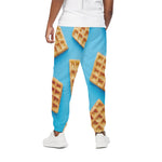 Fresh Waffles Print Cotton Pants