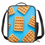 Fresh Waffles Print Crossbody Lunch Bag
