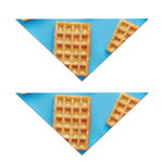 Fresh Waffles Print Dog Bandana