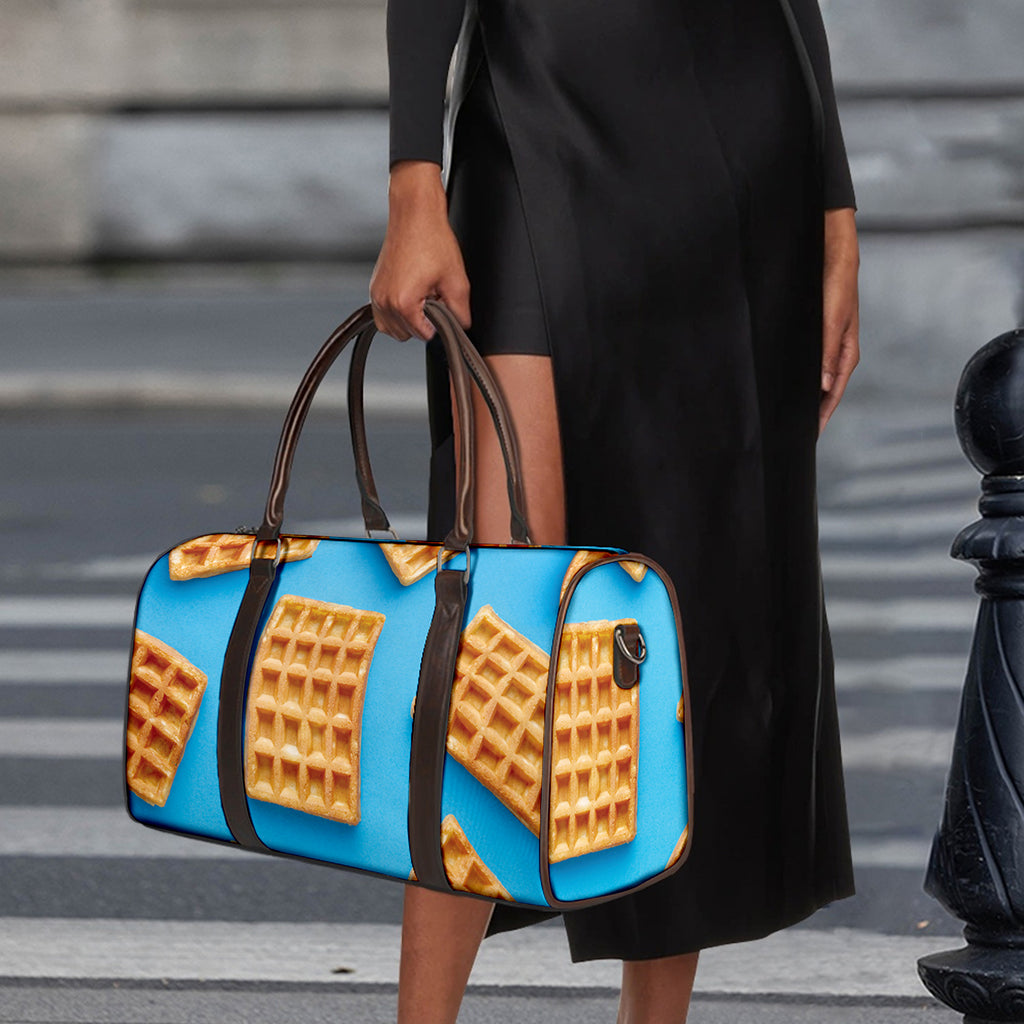 Fresh Waffles Print Duffle Bag