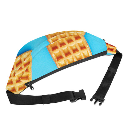 Fresh Waffles Print Fanny Pack