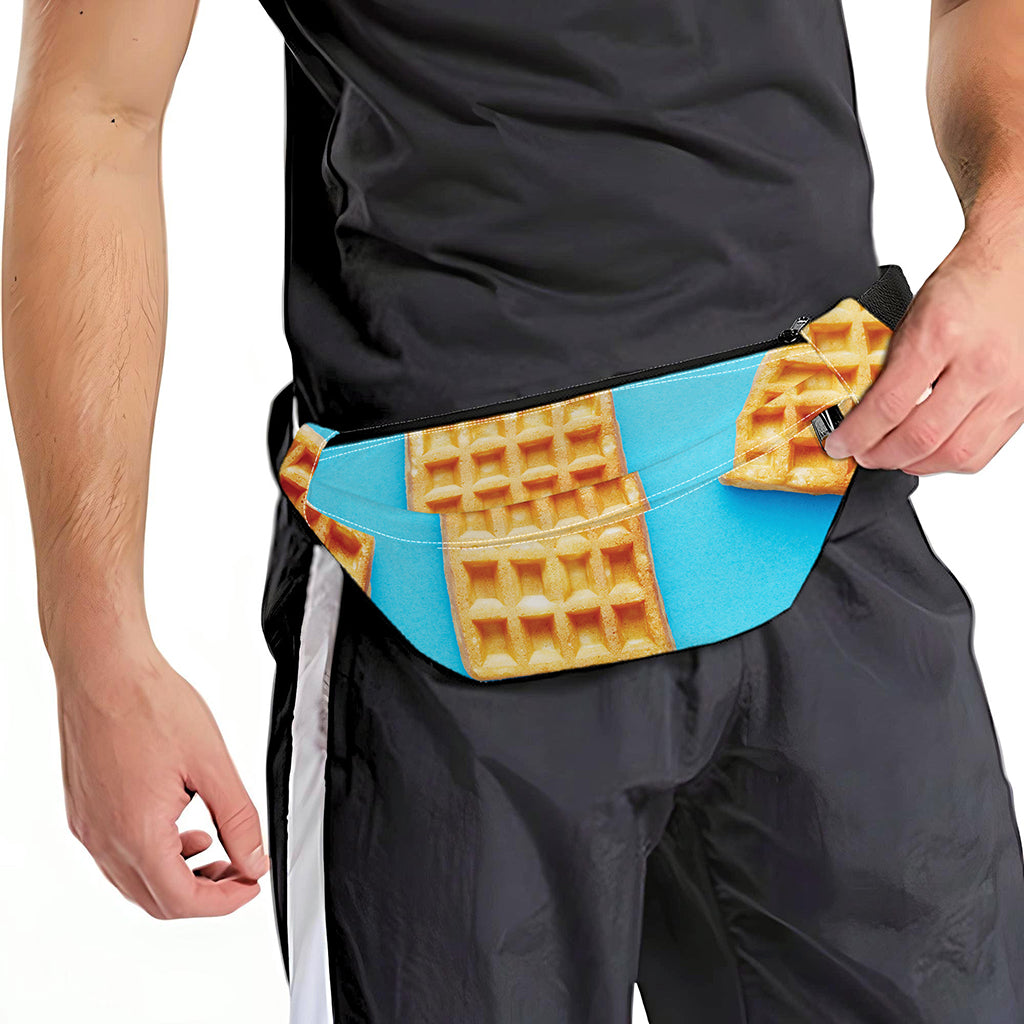 Fresh Waffles Print Fanny Pack