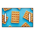 Fresh Waffles Print Golf Cart Seat Cover