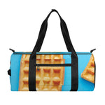 Fresh Waffles Print Gym Bag