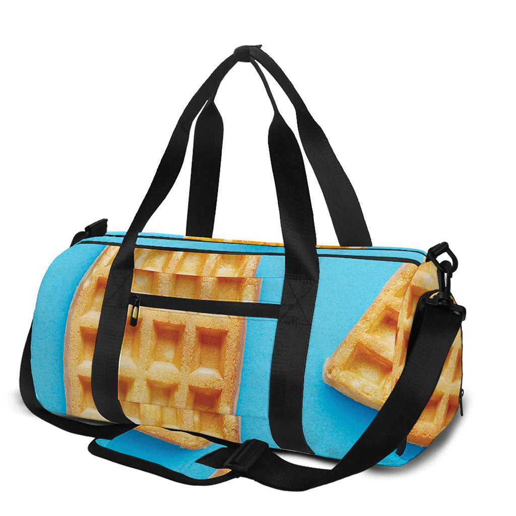 Fresh Waffles Print Gym Bag