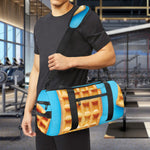Fresh Waffles Print Gym Bag