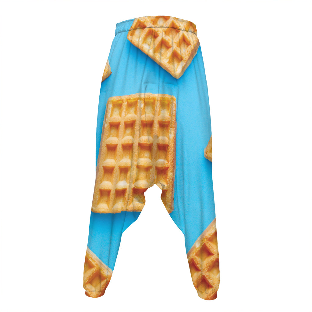 Fresh Waffles Print Hammer Pants