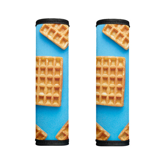 Fresh Waffles Print Handle Covers