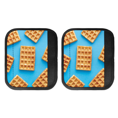 Fresh Waffles Print Handle Covers