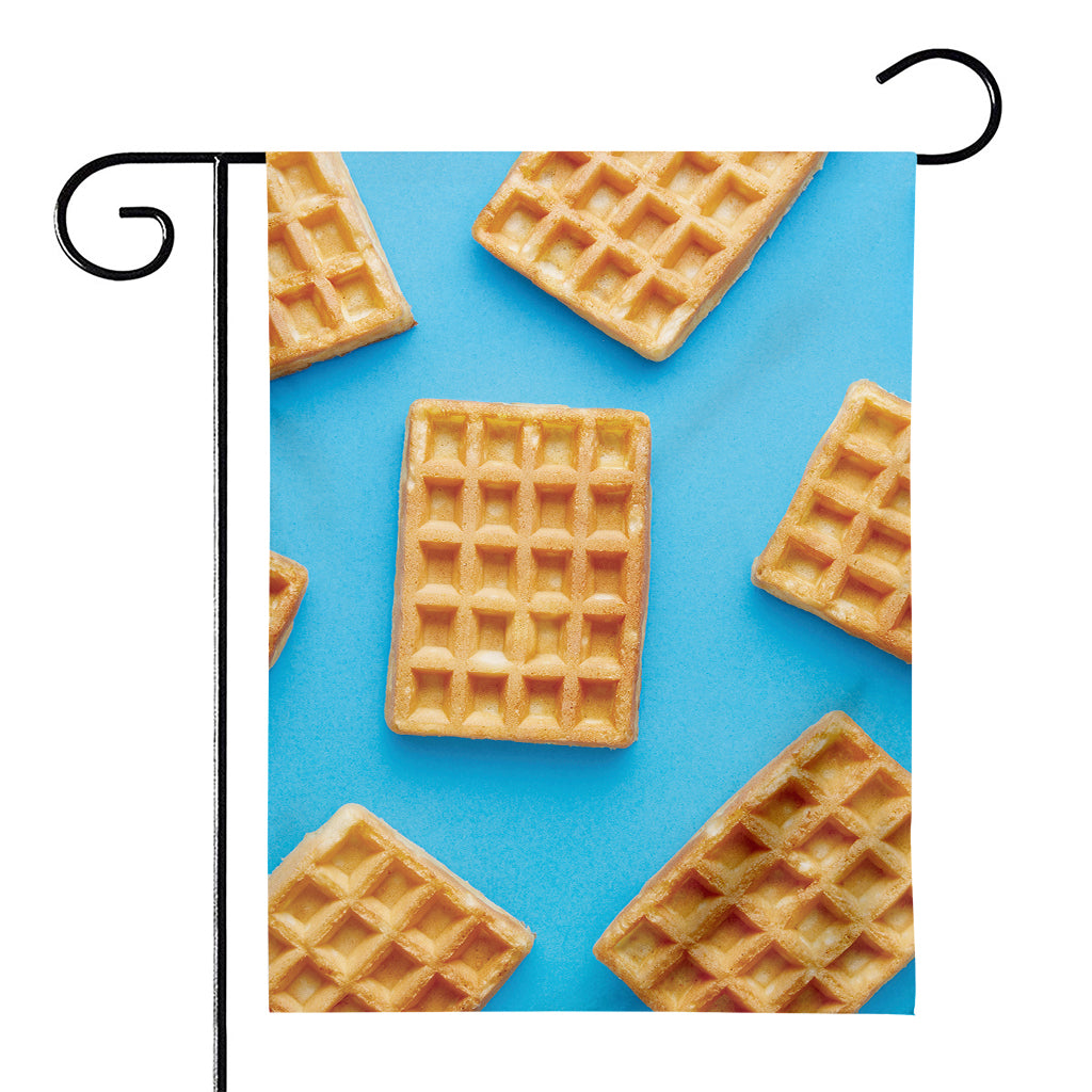 Fresh Waffles Print House Flag