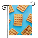 Fresh Waffles Print House Flag