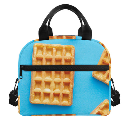 Fresh Waffles Print Insulated Lunch Bag