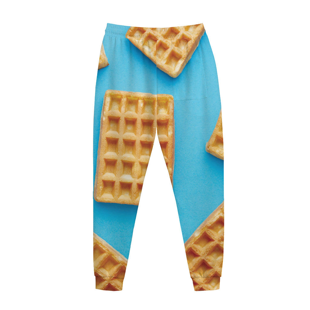 Fresh Waffles Print Jogger Pants