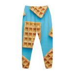 Fresh Waffles Print Jogger Pants