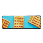 Fresh Waffles Print Long Kitchen Mat