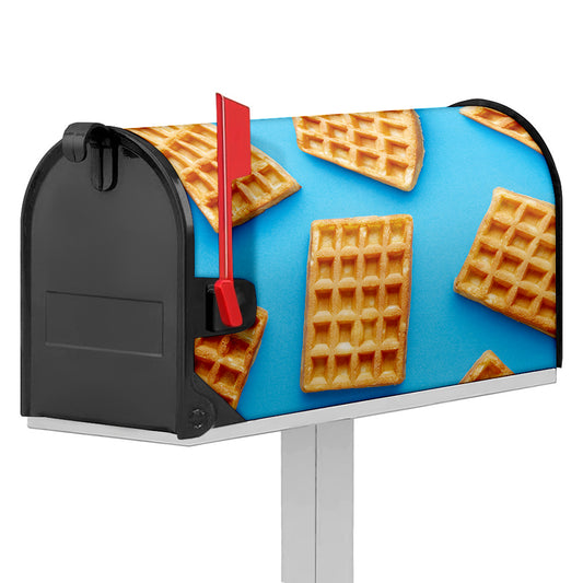 Fresh Waffles Print Mailbox Cover