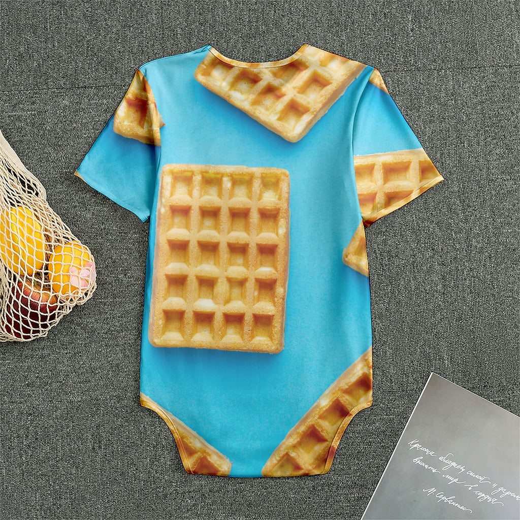 Fresh Waffles Print Men's Bodysuit