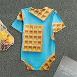 Fresh Waffles Print Men's Bodysuit