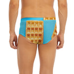 Fresh Waffles Print Men's Briefs