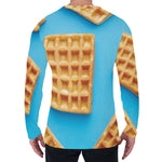 Fresh Waffles Print Men's Long Sleeve T-Shirt