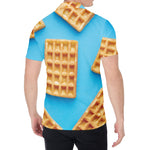 Fresh Waffles Print Men's Shirt