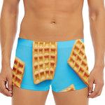 Fresh Waffles Print Men's Short Boxer Briefs