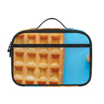 Fresh Waffles Print Portable Lunch Bag