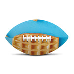 Fresh Waffles Print Rugby Ball