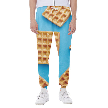 Fresh Waffles Print Scuba Joggers