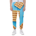 Fresh Waffles Print Scuba Joggers