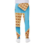Fresh Waffles Print Scuba Joggers