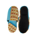 Fresh Waffles Print Slippers