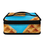 Fresh Waffles Print Small Lunch Bag