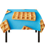 Fresh Waffles Print Tablecloth