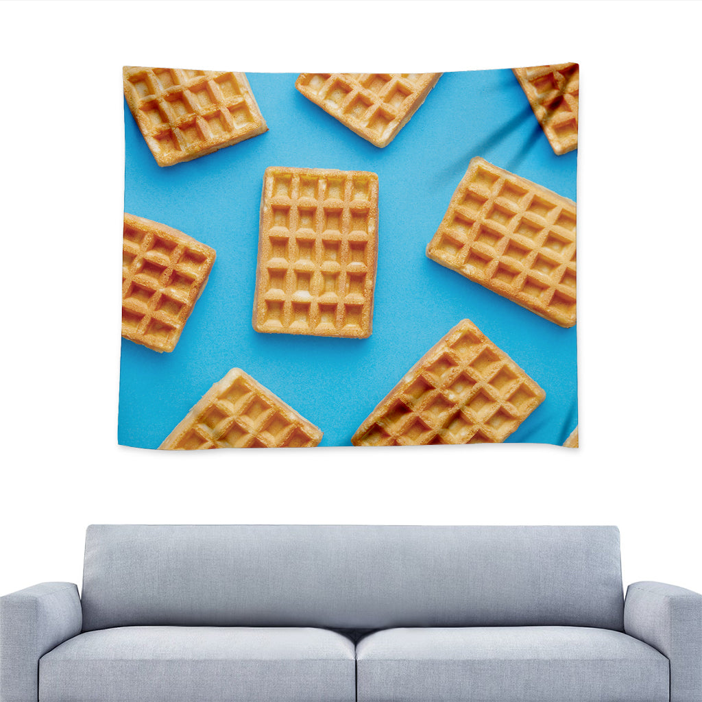 Fresh Waffles Print Tapestry