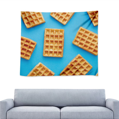Fresh Waffles Print Tapestry