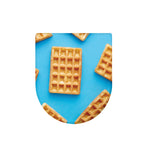 Fresh Waffles Print Toilet Lid Cover