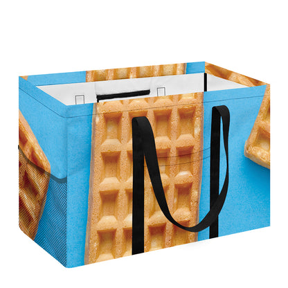 Fresh Waffles Print Utility Tote Bag
