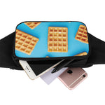 Fresh Waffles Print Waist Bag