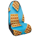 Fresh Waffles Print Waterproof Car Seat Cover