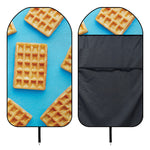 Fresh Waffles Print Waterproof Car Seat Cover