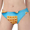 Fresh Waffles Print Women's Panties