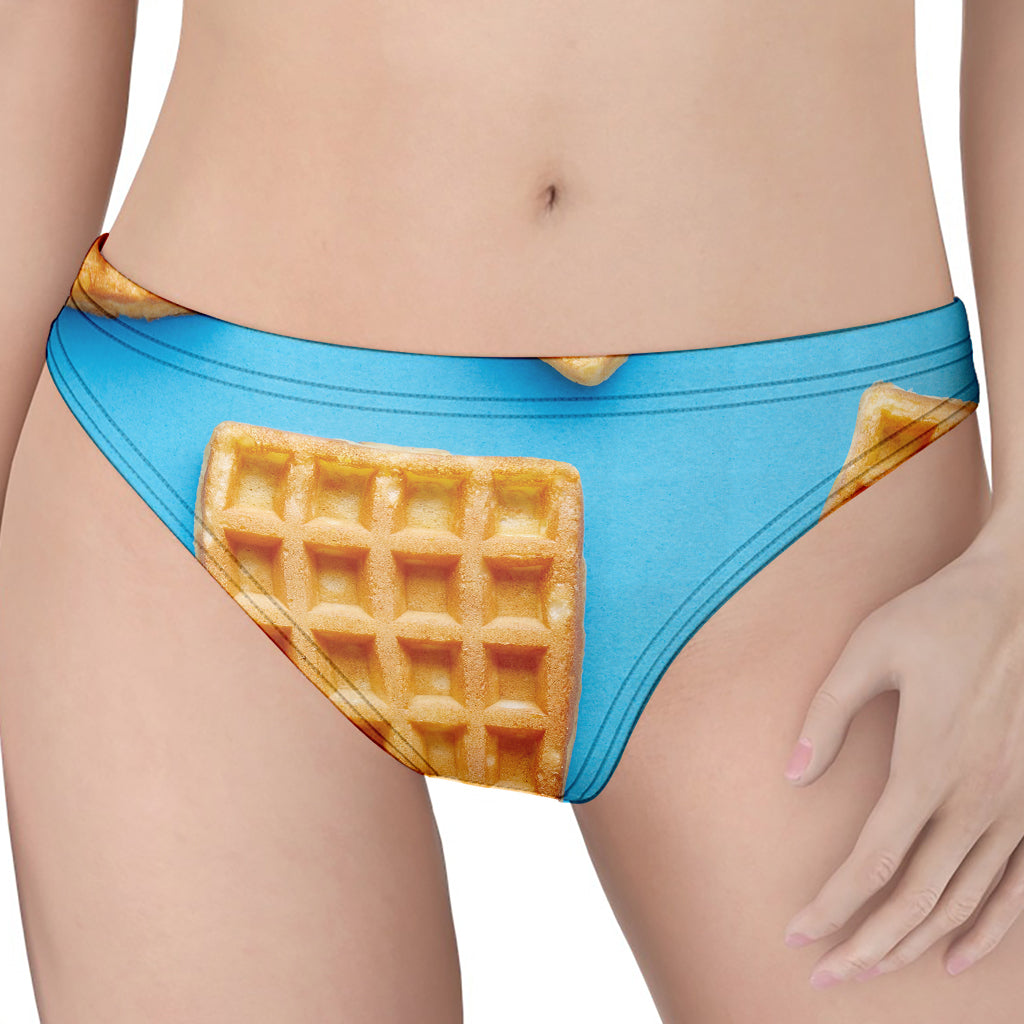 Fresh Waffles Print Women's Thong