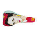 Frida Kahlo And Floral Print Bicycle Seat Cover